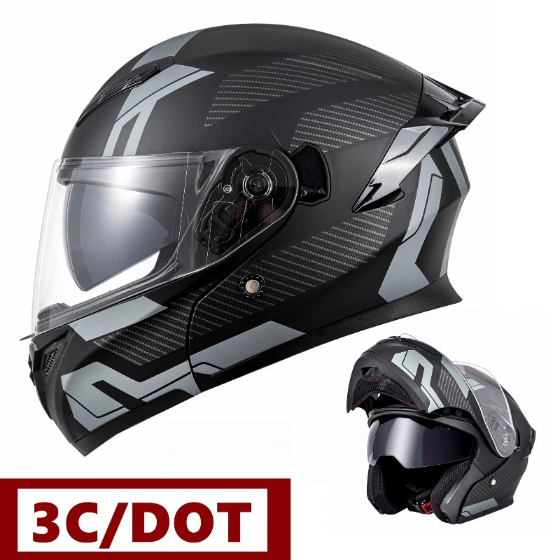 DOT Approved  Motorcycle Helme - đánh giá và giá Modular Flip Up Motorcycle Helmet Dot Approved